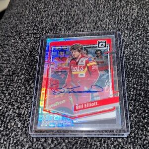 2024  NASCAR Donruss Optic Bill Elliott Pandora Prizm Autograph Coors SSP 2/25